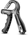 Automatic Counting And Non Counting  Hand Gripper Adjustable ResistanAdjustable Hand Grip Power Exerciser Forearm Wrist Strengthener Gripper R-Shape Adjustable 5-60kg  Adjustable hand grip power exerciser forearm wrist strengthener gripper, R Shape. 