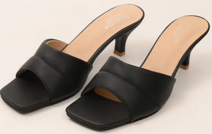 Women's%20Open%20Heel%20Kitten%20Heel%20Sandals%20-%20Softy%20Upper,%20Non-Slip%20Sole,%20Casual%20Wear%20-%20Image%204