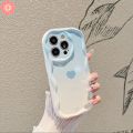 Macaron Candy Color Gradient Case for Infinix smart 5 6 7 6 plus infinix hot 9 8 hot 10 9 11 12 30 20 play 30i note 12 10 lite Wavy Edge Love Heart Cover. 