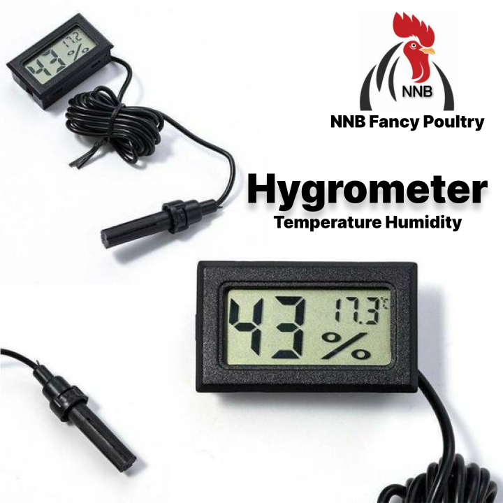 Digitales Terrarium Thermometer Hygrometer - Für Reptilien & Inkubatoren