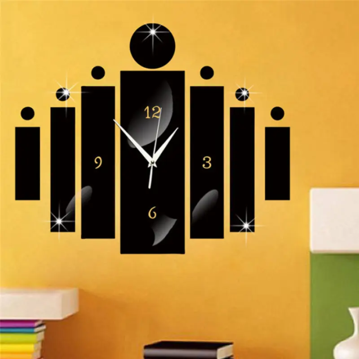 Wall%20Clocks%20Home%20Decor%20Living%20Room%20Luxury%203D%20Mirror%20Silver%20Wall%20Clock%20Modern%20Design%20Home%20Decor%20Clock%20Wall%20Decal%20Living%20Room%20Wall%20Clock%20Happy%20House%20-%20Image%202
