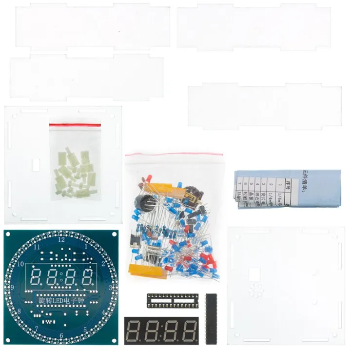 DIY%20Rotating%20Digital%20LED%20Display%20Module%20Alarm%20Electronic%20Digital%20Clock%20Kit%2051%20SCM%20Learning%20Board%205V%20DS1302%20-%20Image%202