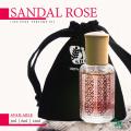 Sandal Rose Attar Non-Alcoholic Arabic Original Concentrated Perfume Oil for Men & Women. 