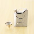 Mini Stainless Steel 5oz Hip Flask Liquor Alcohol Fuel Gas Gasoline Can. 