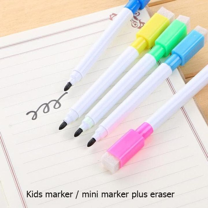 pack%20of%203pcs%20Erasable%20Marker%20Kids%20Marker%20Mini%20Marker%20Board%20Eraser%20White%20Board%20Maker%20And%20Eraser%20Stationery%20Writing%20&%20Correction%20Marker%20-%20Image%202