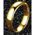 Golden Stainless Steel Ring For Women. 