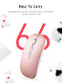 M103 2.4G Wireless Mouse Slient Button USB Rechargeable Mini Mouse exquisite workmanship. 