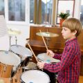 Drum Sticks Set,5A Maple Wood Drum Sticks,Drum Rods Brushes,Retractable Drum Wire Brushes,Drum Dampeners with Bag. 
