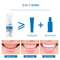 HEGRUS Teeth Whitening Toothpaste Tooth-Cleaning Mousse Shining Tooth Whitening Dental Tool Cleaning White Teeth Oral Hygiene Toothpaste Bleaching Remove Stains Mousse 60ml. 