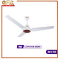 GFC Ceiling Fan AC 30 Watts RAVI Model 56'' Energy Saver Inverter Fan Energy Efficient Electrical Steel Sheet and 99.9% Pure Copper Wire Brand Warranty. 