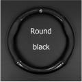carbon fiber leather steering wheel cover Carbon fiber leather steering wheel cover Suzuki Vitara Swift XL7 Presso Dzire Jimny Ciaz （model：Round black）. 