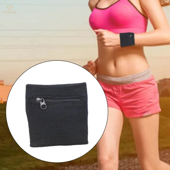 Wrist%20Wallet%20Wristband%20Zipper%20Sweatband%20Fitness%20Exercise%20Hiking%20Pouch%20Bag%20-%20Image%203