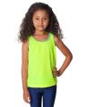 C-tees Green Summer Girls Sleeveless Tank top Children Undershirt For Kids. 