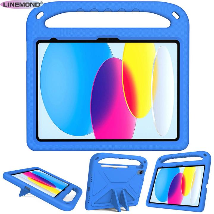 Case for New iPad 10.9 2022 10th Generation Tablet Case 2022 with Pencil Holder Shockproof Protective Kids cover for iPad 10 9 10.9 10th Gen 2022 Case Cover Kids