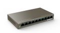 8 Ports POE Switch For IP Cameras, Fast POE Switch, 10 Ports Switch, 8 Ports POE 2 Uplinks, POE Switch 63W, 6Kv Lighting Protection, Tenda, Dahua, Hikvision All Brands Supported. 