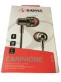 Original Sigma S14 Handsfree Golden Color (without free gift). 