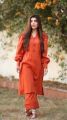 Plain Color Lawn Cotton Fabric for Women – 2 Piece Unstitched (5 Yards) | Soft, Lightweight, Summer Fabric for Shirts & Trousers. 