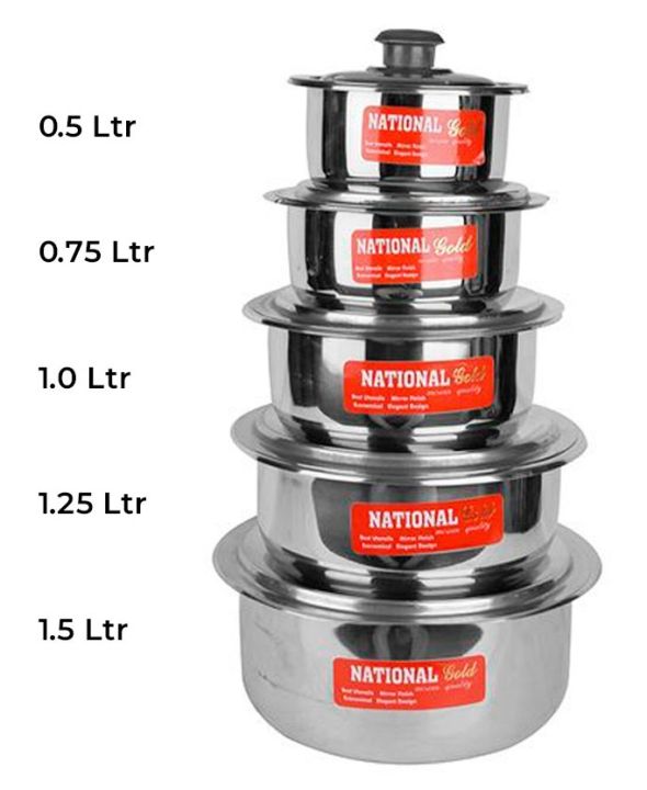 Set%20of%205%20-%20Stainless%20Steel%20Water,%20Milk%20&%20More%20Boiling%20Pateli%20/%20Top%20Set%20Utensils%20-%20Silver%20-%20Image%202