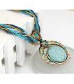 Blue Stone Locket. 