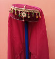 Ertugrul Style Ghazi Haleema Sultana Girl Cap With Hijab Dupatta Qai Qabila in Multi Color. 