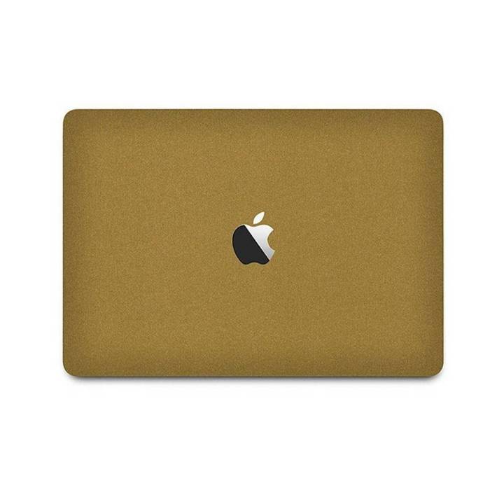 APPLE MACBOOK PRO 2016 15  Golden Brushed Metal Texture Front Skin