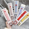 Case+Strap Apple Watch Strap Series S1 S2 S3 S4 S5 S6 SE Sport Band Bands Liquid Silicone iWatch Strap 38mm 40mm 42mm 44mm Band with Full Cover case. 