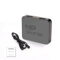 1x2 4K HDMI Splitter HDMI Switch 1 in 2 Out Video Distributor Amplifier Dual Display for HDMI Box PC Monitor Projector Laptop. 