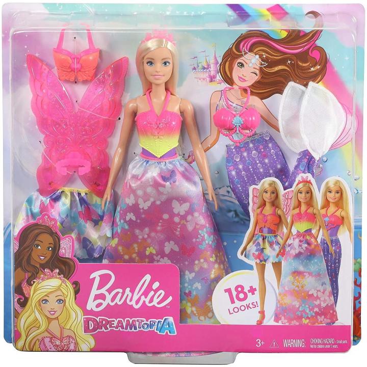 Barbi Dreamtopia Dress Up Gift Set Doll
