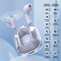 AIR 31 Wireless Earbuds Bluetooth 5.3 Transparent Case IPX5 Waterproof with Type-C Charging. 