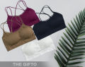 Air Bra For Women With Soft Pad Free size - Adjustable Seamless Bras Plus-Size Crop Tops Non-Wired Bra For Women & Girls, Free Size. 