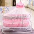 Multi Color Baby swing cot & cradle with mosquito net | Baby Jhola By AFX mentor. 