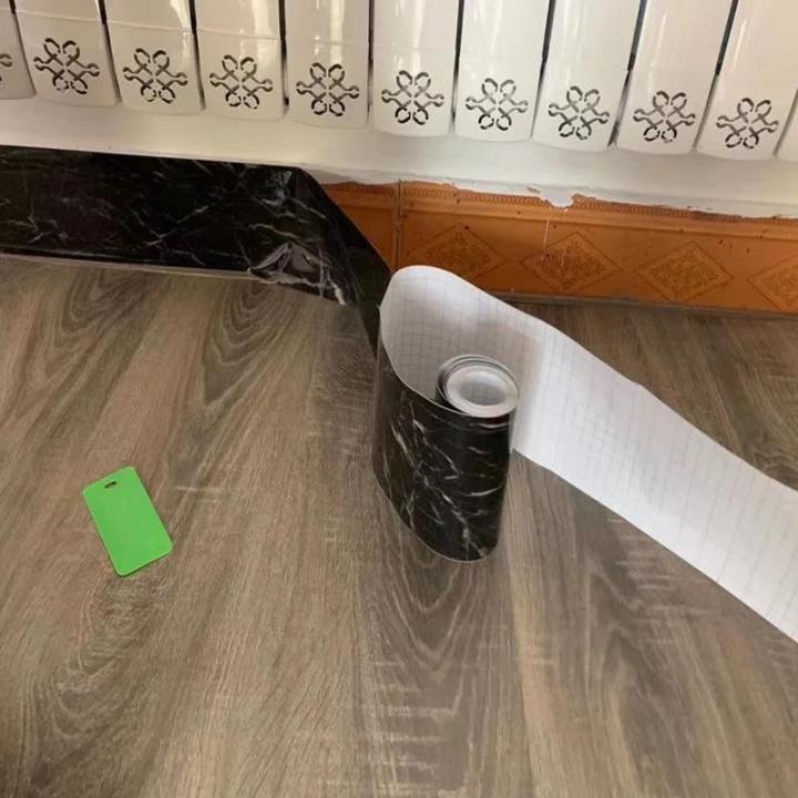 Self-adhesive%20Border%20Sticker%20Marbled%20Wood%20Grain%20Waterproof%20Wall%20Sticker%20Floor%20Bathroom%20Door%20Frame%20Window%20Sill%20Decoration%20Sticker%20-%20Image%204