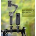 Bicycle Holder,Handheld Gimbal Camera Stand Motorcycle Accessories for Insta360 ONE X 2/ONE X/DJI OSMO MOBILE 3 4. 