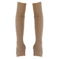Long Fingerless Gloves Elbow Long Fingerless Thumb Hole Gloves Knitted Fingerless Gloves Thumb Hole Gloves For Women And Men. 