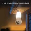 V380 Pro Indoor Bulb PTZ 2MP Wireless Light Bulb Camera For Home Safety, Featuring Motion Tracking, 355 Degree Pan Tilt, Two-way Call Audio And Alarm, With Automatic Tracking, Full-color Night Vision, And Two-way Audio To Ensure Your Home Safety. 