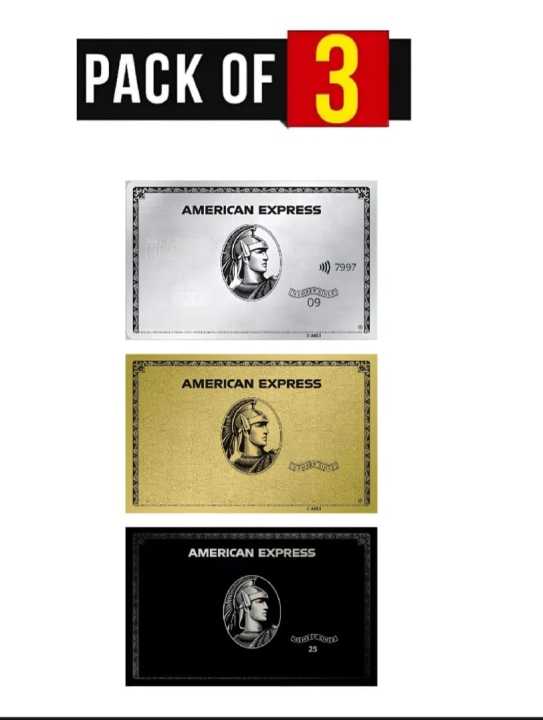 Pack of 3 Custom ATM Card Skin – Personalized Debit & Credit Card Cover ...