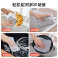 Double-sided steel wire dishcloth, kitchen imitation steel wool ball rag, metal wire cleaning, wear-resistant brush, pots and bowls, bamboo fiber rag. 