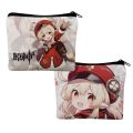 Genshin impact Coin Purse Canvas wallet hutao ayaka ganyu xiao print wallet. 