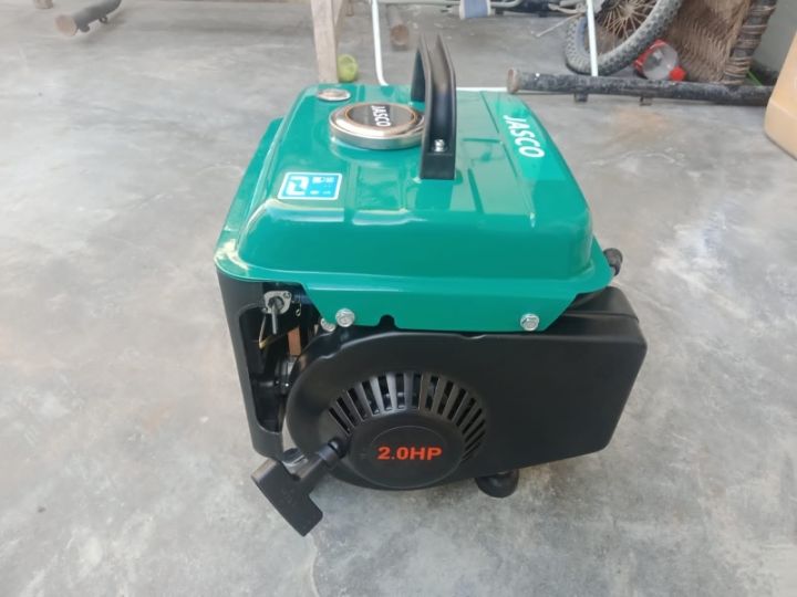 JASCO%20-%200.8%20KVA%20-%202%20Stroke%20-%20J1000DLX%20-%20Recoil%20Start%20-%20Petrol%20Generator%20-%20Green%20-%20Image%205