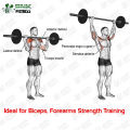 (SNK FITNESS) 3ft  4ft 5ft 6ft Body Building Rod Weight Bar Iron Rod Standard Straight Barbell Rod With Spinlocks. 