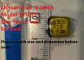 Li-ion battery 3.7v 210mah  3.8v .20Wh hand free battery. 
