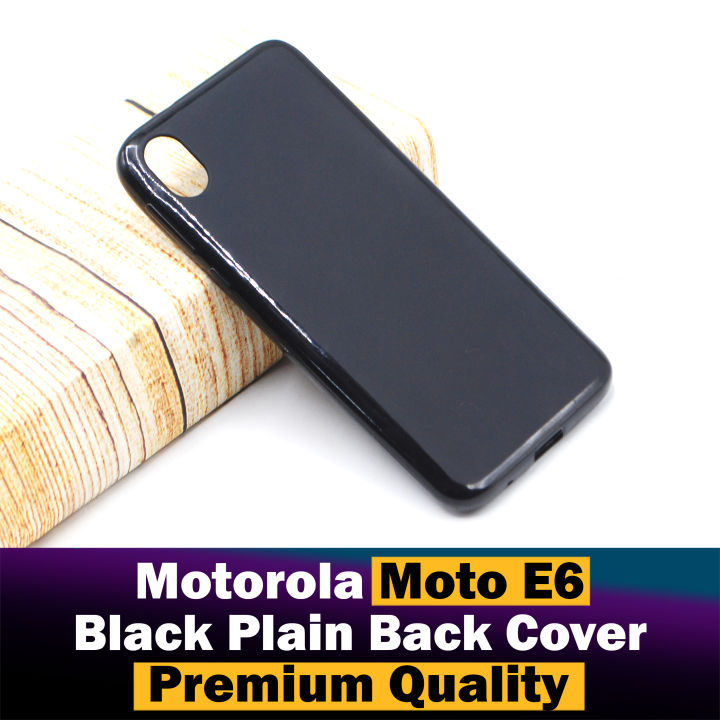 Motorola%20Moto%20E6%20Back%20Cover%20Soft%20Plain%20Black%20Case%20For%20Moto%20E6%20-%20Image%203