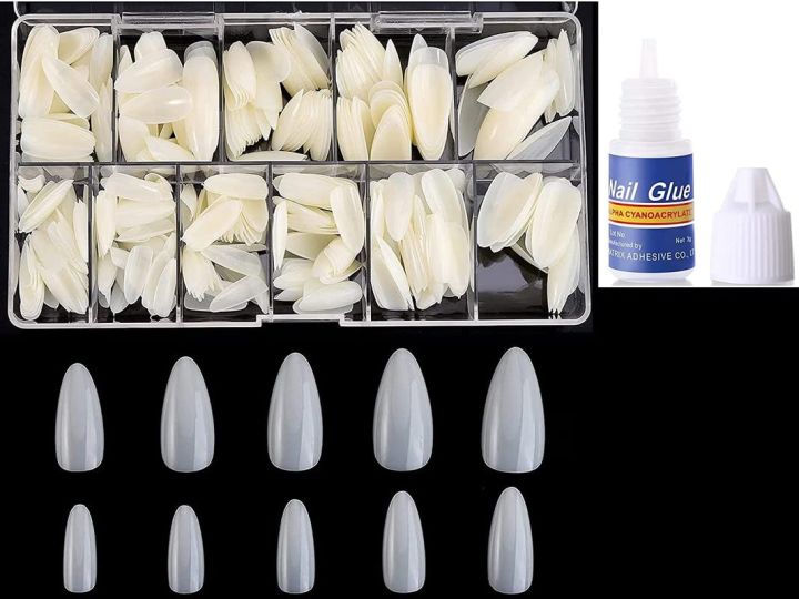 100%20Pcs%20Coffin%20/Almond%20Transparent/White%20with%20Free%20Nail%20Glue%20Bottle%20False%20Nails%20%20Ballerina%20Full%20Cover%20Acrylic%20Nail%20Extensions%20DIY%20Accessories%20Set%20with%20Box%20For%20Girls.%20-%20Image%205