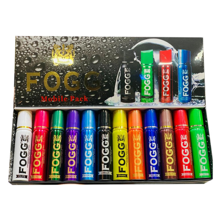 Mini Fog Body Spray - Pack of 6 - 35 Ml Each