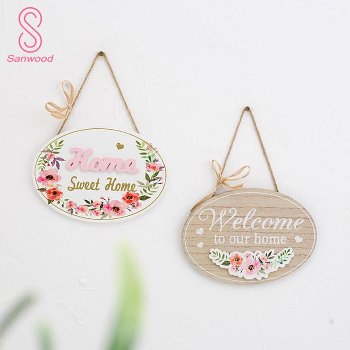 Wall Hanging Decor Handmade Door Decor Welcome Sign Board