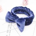 【Happier】 Cartoon Big Eye Snail Headband Cute Elastic Wash Face Makeup Hair Band Soft Warm Coral Fleece Hairbands For Women Girls Turban. 