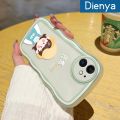 dienya For Huawei Y9s Case Cartoon Vigorous Girl Macaron Colorful Lovely Cream Wave Border Soft Clear Shockproof Phone Cases Creative Camera Transparent Casing Simple Gentle Protective Cover. 
