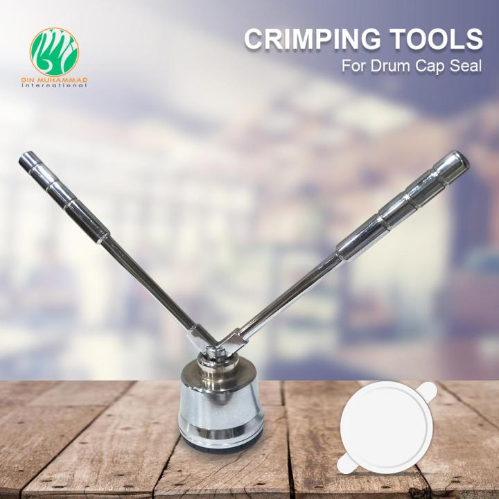 Drum Cap Seal Crimping Tool Cap Sealer Machine Closing Tools for 70mm Cap Seal or 35mm Seal Hand Tool Operate 210L DRUM