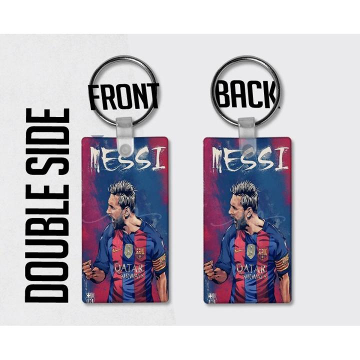 Lionel Messi Full Power footballer Lionel Messi School Bag Keychain