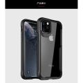 iPhone 11(6.1) - iPaky Case Luxury Transparent,ShockProof Silicon Border Back Cover For Apple iPhone 11-6.1. 